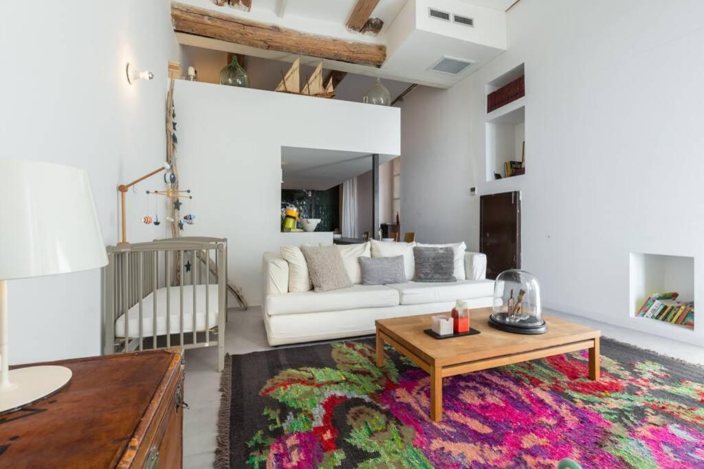Апартаменты 06J - Superb Duplex Loft With Ac - Sea View Ницца Экстерьер фото