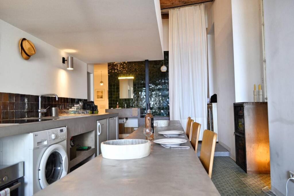Апартаменты 06J - Superb Duplex Loft With Ac - Sea View Ницца Экстерьер фото