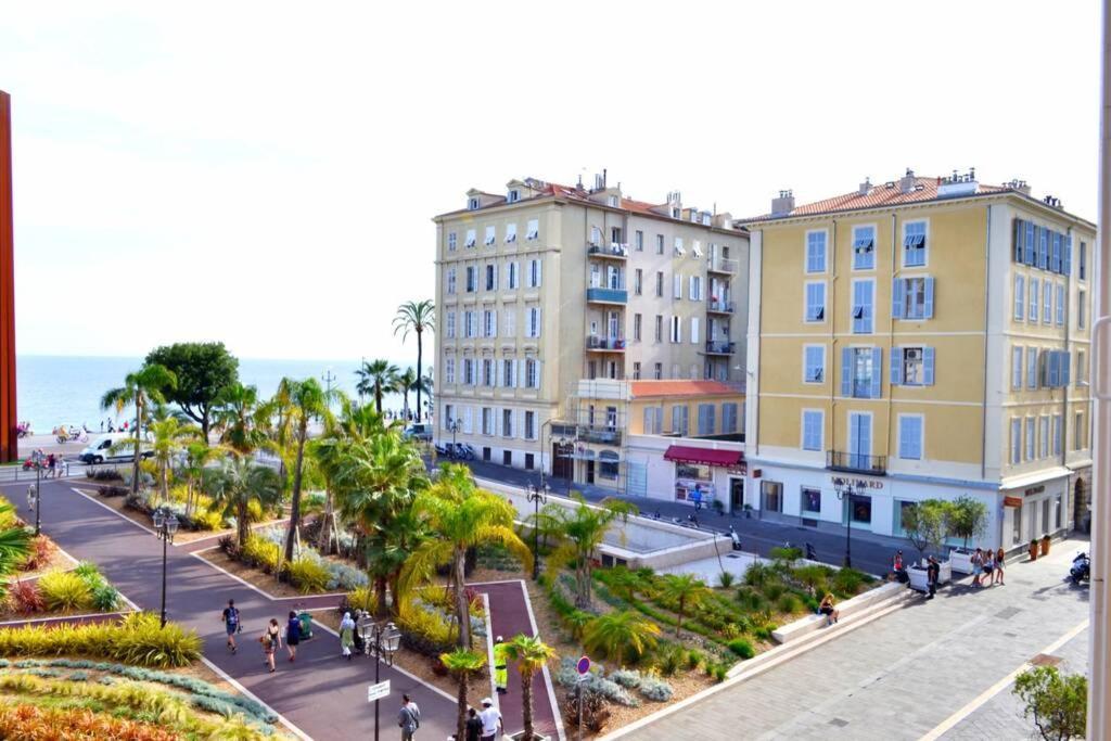 Апартаменты 06J - Superb Duplex Loft With Ac - Sea View Ницца Экстерьер фото
