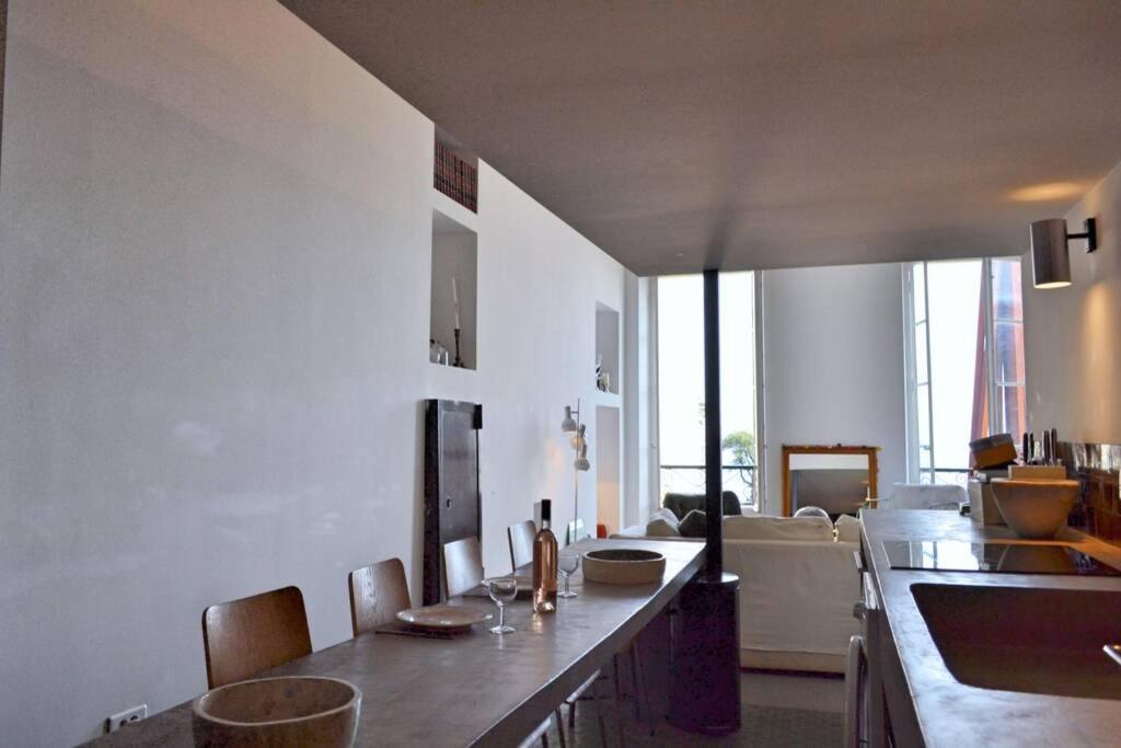 Апартаменты 06J - Superb Duplex Loft With Ac - Sea View Ницца Экстерьер фото