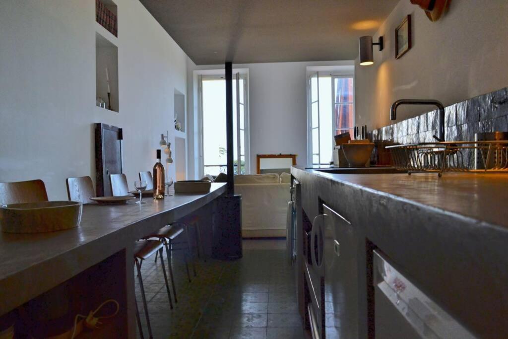 Апартаменты 06J - Superb Duplex Loft With Ac - Sea View Ницца Экстерьер фото